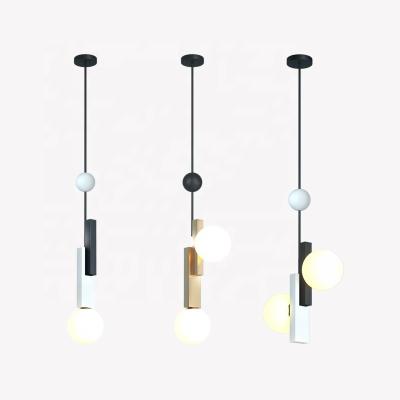 China Amazone Modern Chandeliers Lamparas Hanging Nordic E27 LED Metal Modern Kitchen Pendant Lights for sale