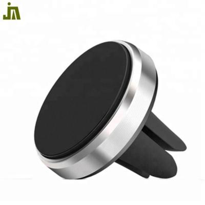 China Strong Magnetic Cell Phone Holder Aluminum Alloy Magnet Car Mount For All Phones for sale