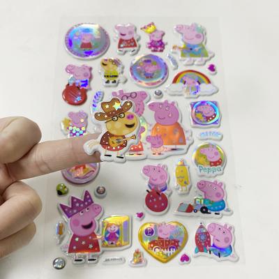 China Waterproof Custom Printed Sticker Makers Print Reverse Design Car Stickers Label for sale