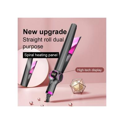 China Hotel home use electric hair curler flat iron designed heat up hair curler for sale