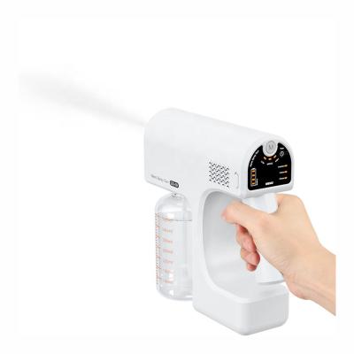 China Latest Disinfection Gun 380ML Garden Light Handheld Office Radio Nano Spray Gun Nano Spray Gun for sale