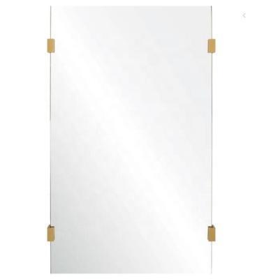 China SWT Rectangle Large Bathroom Decorative Square Standing Mirror Decorative Wall Mirror for sale