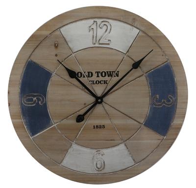 China Wholesale Antique SWT Style Silent Wooden Wall Clock For Home Decoration for sale