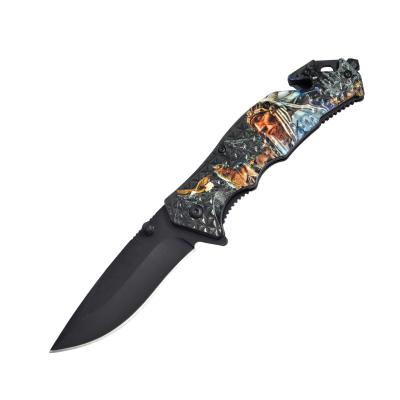 China 3D Design Non-Variable Outdoor Survival Pocket Folding Knife | Small one-handed knife made of stainless steel blade| Ideal for increasing camping for sale