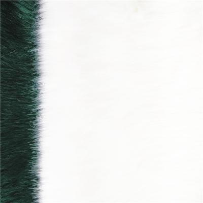 China Jacquard Faux Fox Fur Plush Fabric Pile Long For Women Winter Coat Scarf for sale