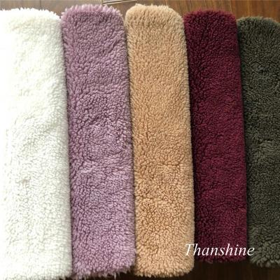 China Toy Hot Sale Mongolian Sheep Skin Sherpa Fabric Lamb Fur For Women Coat for sale