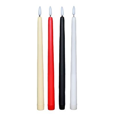 China Remote Plastic Flameless Candles Battery Operated Flickering Flameless Flameless Candles Candle Flicker for sale