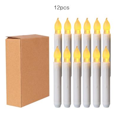 China Flameless Electric Candle Flameless Prayer Candles Floating Candle With Remote Control Long Candle With Dripping Tears for sale