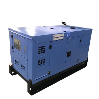 China Super Silent Sound Proof 15 KVA 12 Kw Diesel Generator Price PF-FW17 for sale