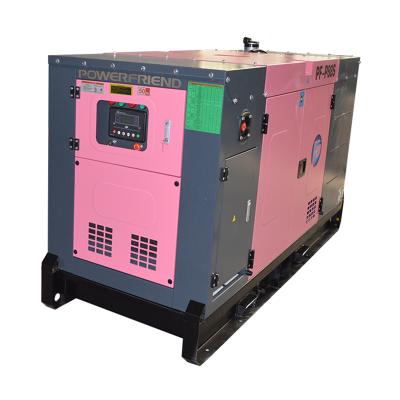 China Closed type electric generator 64kw diesel generator 80kva generator price PF-P88S for sale