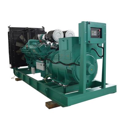 China 1mw 1000kw 1250kva three phase open type electric diesel generator for industry PF-CC1375 for sale