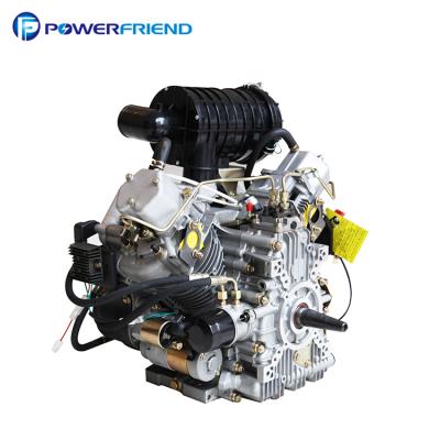 China 2V88F 4 Stroke 14KW 19HP Air Cooled Water Cooled V-Twin Diesel Engine Parts Price for sale