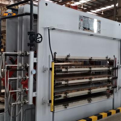 China factory door hydraulic wood skin hot press machine/laminate press machine for door skin/MDF door skin making machine for sale