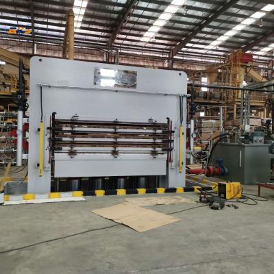 China Factory MDF/HDF Molding Hydraulic Multilayer Door Skin HOT Press Machine for sale