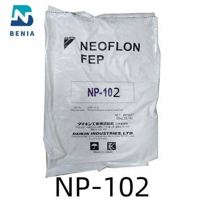 China Resistente químico plástico de Neoflon NP-102 do fluoropolímero de DAIKIN FEP à venda