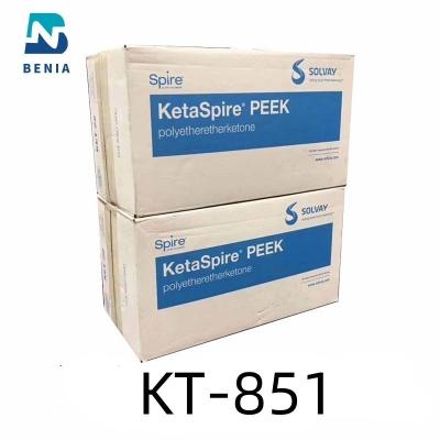 Chine Polymère de résine de catégorie Profondeur-filtré par débit faible de KetaSpire KT-851 PolyEtherEtherKetone de COUP D'OEIL de Solvay toute la couleur à vendre