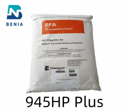 China Dupont PFA 945HP Plus PFA Perfluoroalkoxy PFA bekledingsmateriaal voor buisbekledingen Te koop