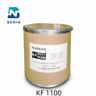 China Kureha KF POLYMER KF 1100 Difluoruro de polivinilideno PVDF Pellet/polvo virgen en stock en venta