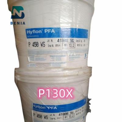 China Solvay PFA Hyflon P130X Perfluoropolímeros PFA Pellet/Pulveras vírgenes en stock en venta