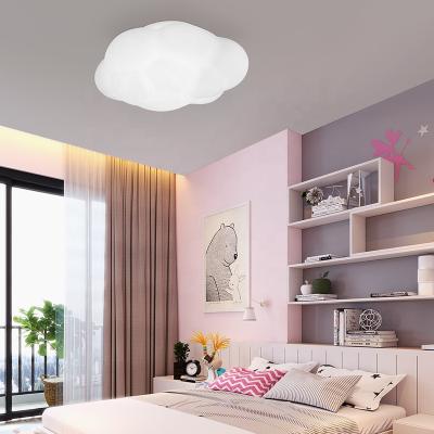 China Surface Mounted Modern Hanging Line Cloud Shape Ceiling Lamp For Room for sale