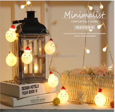 China Party Christmas Decorations Led Santa Claus Lights String Bedroom Room Lights Outdoor Christmas Lights for sale