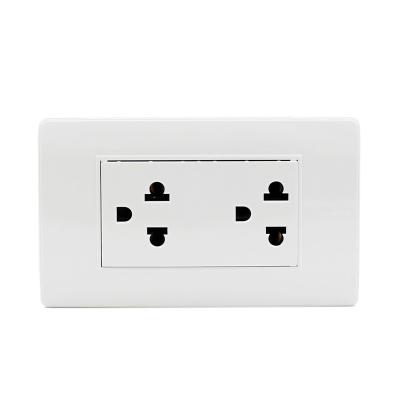 China Easy Installation Universal Wall Outlet Panels Strip Electrical Switch Electrical Switch Outlet Sockets for sale