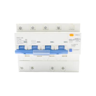 China 4P+N Air Leakage Protection Circuit Break Rated 125A Current for sale