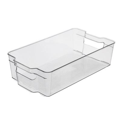 China Freshness Preservation Best Price Fruit Refrigerator Storage Container Space Saving Kitchen Plastic Vegetable Organizer for sale