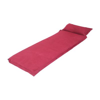 China Automatic Inflatable Camping Mat Insulation Foam Sleep Mattress PVC Automatic Sleep Pad for sale