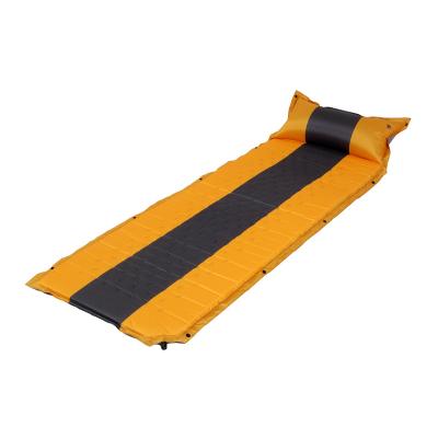 China Premium Insulation Quality Sponge Camping Mat Mattress For Tent PVC Self Inflating Mattress for sale