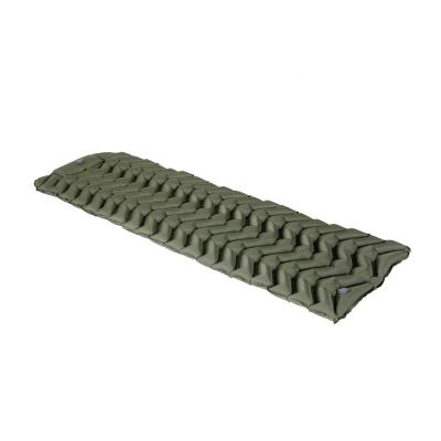 China BSCI Insulation Certificated Sleeping Mats With Built In Pump Water Resistance Air Inflating Camping Mat Insulated Sleeping Mats for sale