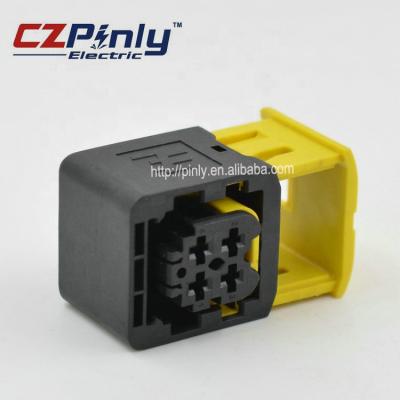 China HDSCS Automotive Series 4 Pin Female Auto Waterproof Connector Tyco TE AMP 1-1418390-1 for sale