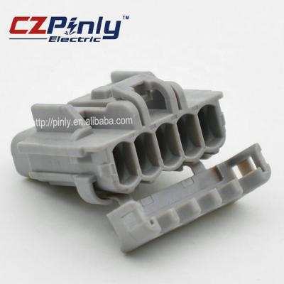 China Gray Waterproof Receptacle Auto Electrical 5 Way Automotive Connector for sale