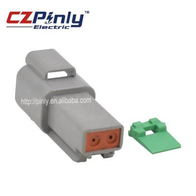 China 2 Pin DT04-2P OEM Wire German DT Series Waterproof Automotive Connectors Kits for sale