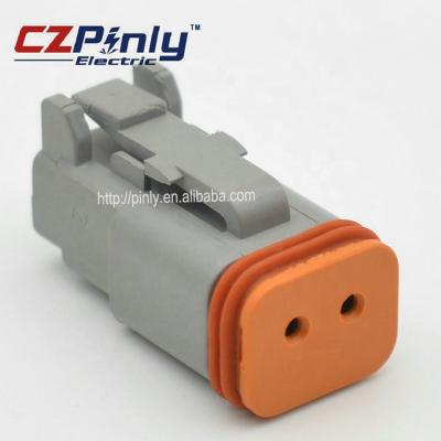 China Automotive 2 Pin Female Waterproof Auto Connector AT06-2S DT06-2S for sale