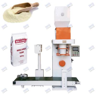 China High speed & compact model 10 25 50 kg bags automatic packing machine for flour milk powder for sale