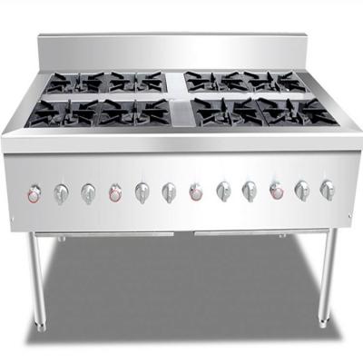 China Reduce material moisture hotel kitchen western restaurant four six eight heads can be customized stainless steel clay cooker commercial gas cooker for sale