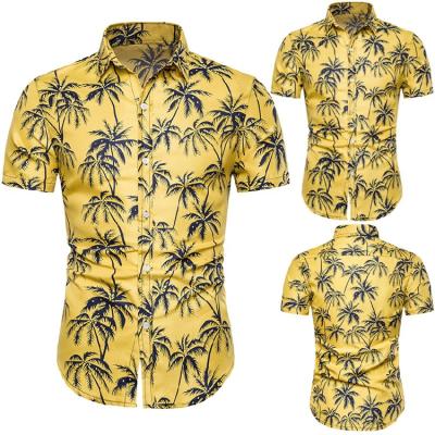 China Breathable Hawaiian Floral Shorts Set Shirts, Breathable Clothing Mens Summer Set Beach Wear For Men for sale