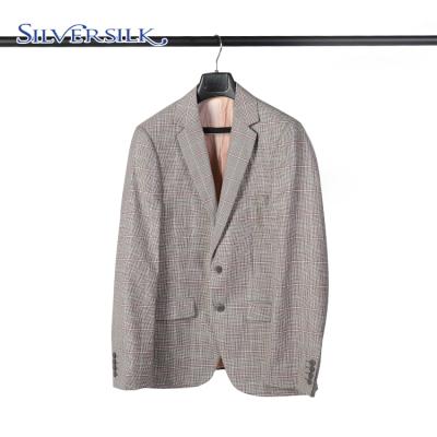 China Wholesale Custom Anti-Shrink Fancy Button Single Breasted Floral Men's Blazer Suits Two Coats for sale