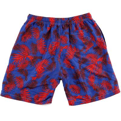 China Fashionable printing men's breathable digital swimming trunks, large size anti-clumsy beach swimming shorts for sale