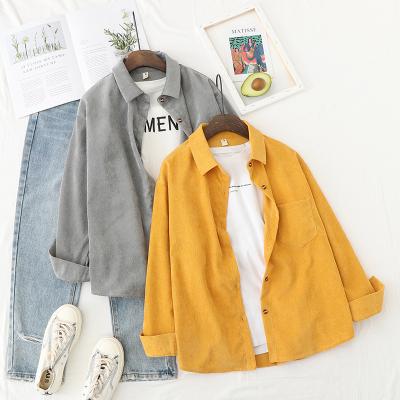 China Fashion Ladies Anti-Pilling Plaid Casual Women Loose Shirts, Woman Tops Shirt Trendy Design for sale