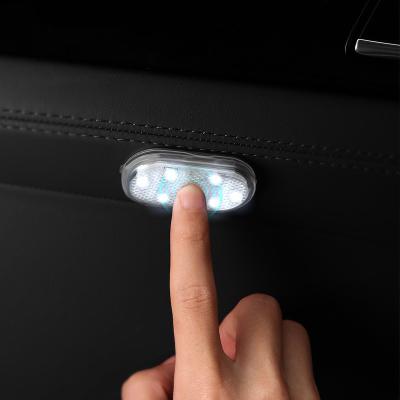 China PVC+LED Atmosphere Car Reading Light Touch Sensor Car USB LED Roof Emergency Light Car Accessories for sale