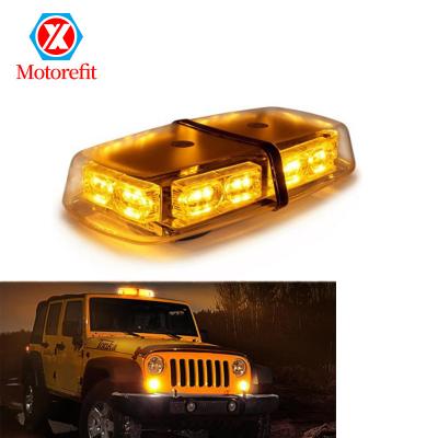 China Application of Motorefit 36 ​​LED 18W Warning Interior Light 350*180*80mm Car Strobe LED Accessories Mini Bar Strobe Light Auto for sale