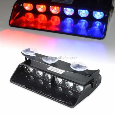 China ABS housing (light); Housing Emergency Lights 6W LED Aluminum Warning Strobe (Bracket) Lighting 16 Patterns Fonts Emergency Car Strobe Flashing Light for sale