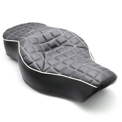 China For Hot Sale Motorcycle Leather Rider And Passenger Waterproof Cushion For Harley Sportster 883 1200 2004-2021 for sale