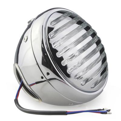 China Classic Vintage Motorcycle Style LED Aluminum Alloy Head Barrier Light For Harley XL883 XL1200 for sale