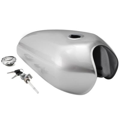 China Motorefit Universal Cafe Racer Fuel Tank Motorcycle Gas Tank With Lock Kits For Honda CG125 2.4Gal/9L Fuel Tank for sale