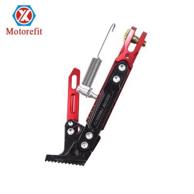 China Tripod Aluminum Alloy Motorcycle Body Systems CNC Aluminum Motorcycle Tripod Side Pedal Electric Adjustable Side Support Pedal Support for sale