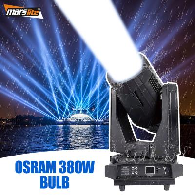 China Theme park outdoor waterproof Marslite 380W sky beam ip65 moving head moving head spotlight for sale