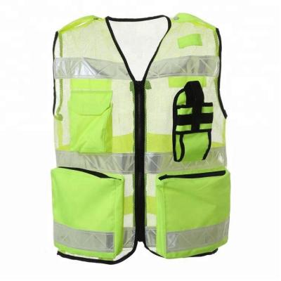 China High Reflective Tape Red Reflective Vest/Yellow/Evident Green for sale